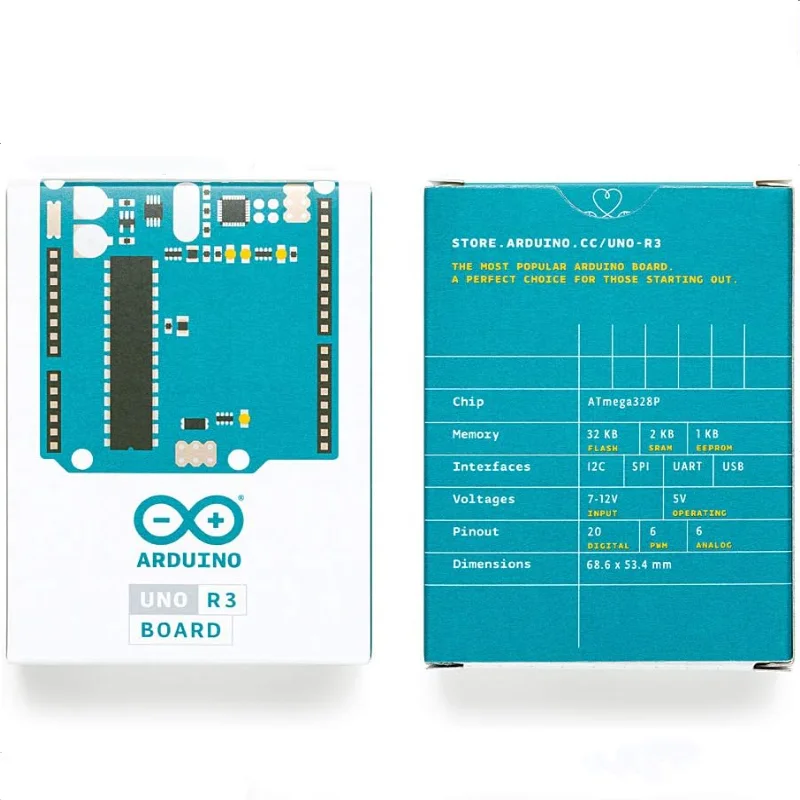Arduino Uno R3 A000066_Cn Atmega328P Entwicklungsboard – Bild 5
