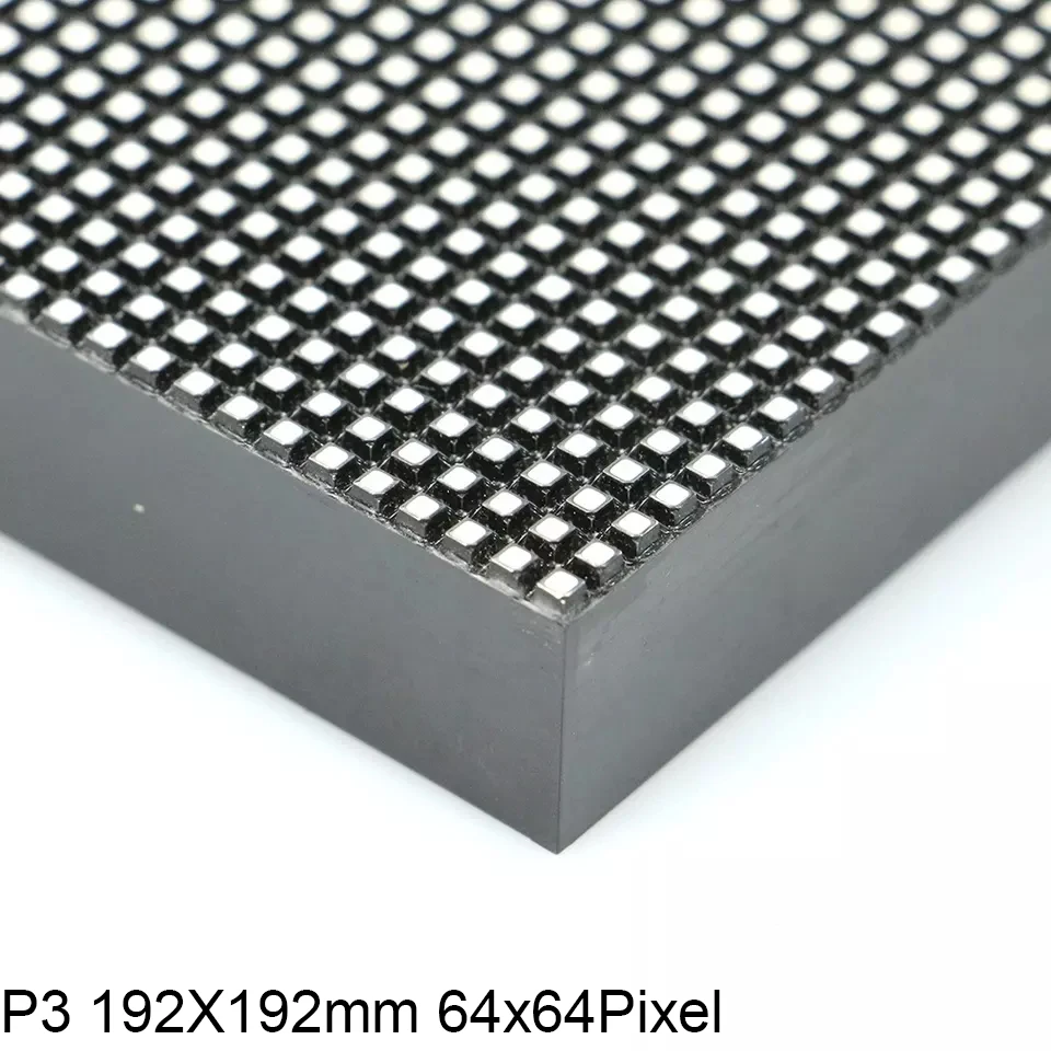 P3 P6 Outdoor Matrix LED Vollfarbmodul 192x192mm 64x64 Pixel SMD1415 – Bild 4