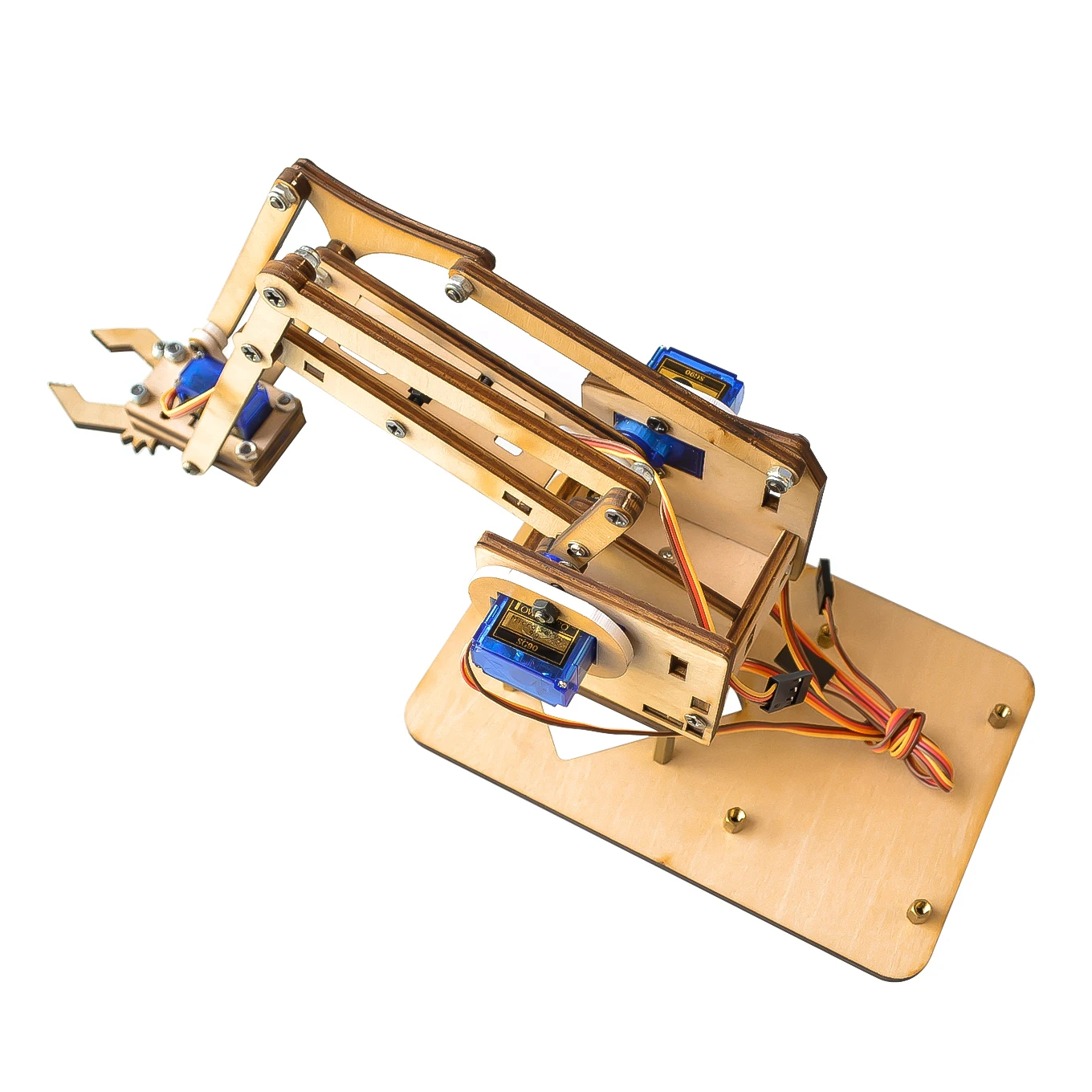 4 dof nicht montage Acryl mechanische Arm Roboter Manipulator Klaue – Bild 5