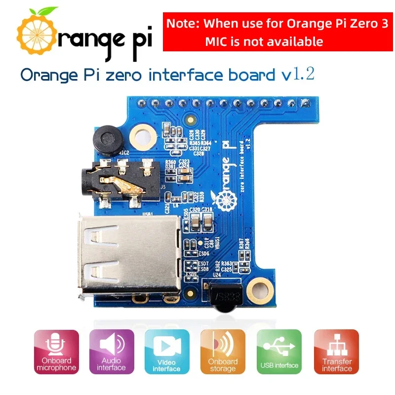 Orange Pi Zero 3 Entwicklungsboard Allwinner H618 WiFi5 BT5.0 1 2 4 GB – Bild 6