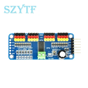 PCA9685 16-Kanal 12-Bit PWM-Servo-Treibermodul I2C-Schnittstelle für Arduino Raspberry Pi ESP32