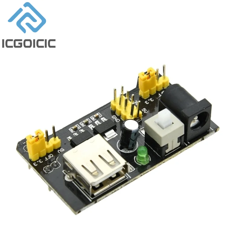 Mb102 löt freies Steck brett Netzteil modul 3,3 V/5V DIY Kit Teile für Arduino