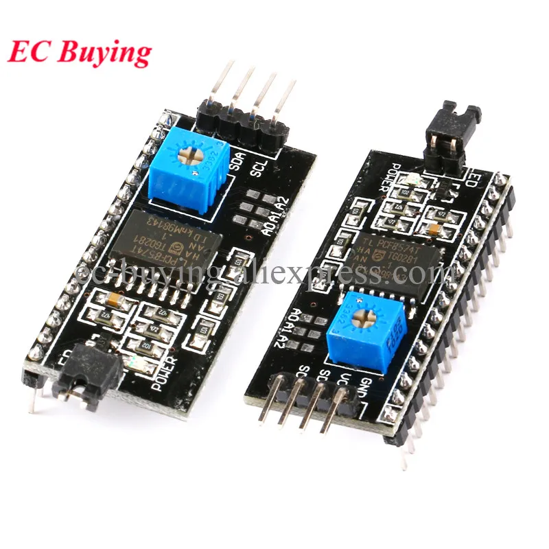 LCD1602 1602A 1602 LCD1602A LCD Modul Blau/Gelb Grün Bildschirm LED – Bild 3