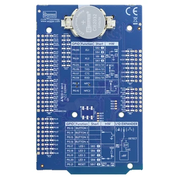 NRF52-DK nRF52832 SoC Bluetooth LE Entwicklungsboard PCA10040 805 810 64MHz Cortex-M4 512KB Flash 64KB RAM