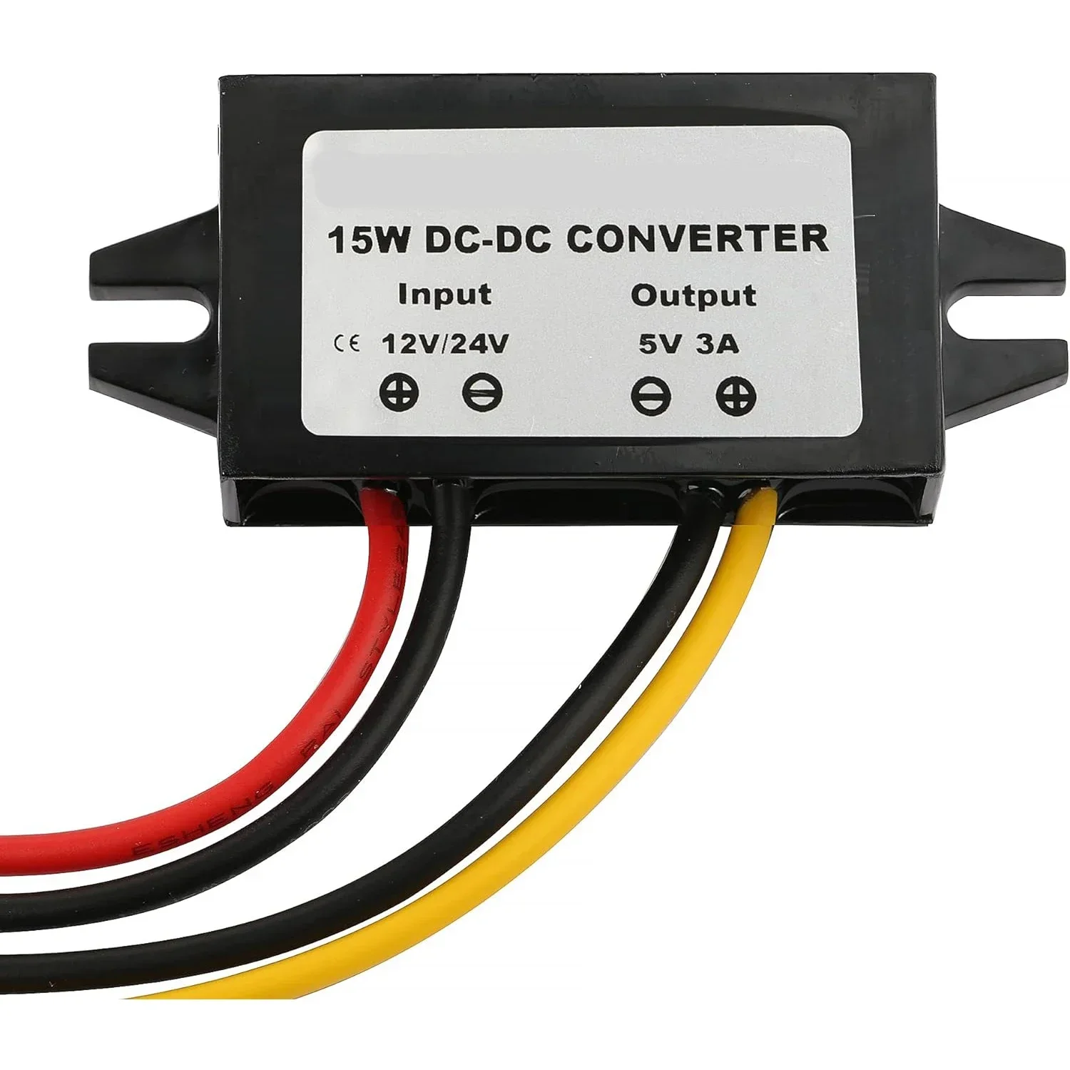 12v/24v zu 5v 3a netzteil wandler DC-DC abwärts modul USB-A buchse/typ c/dual usb/open wire stecker