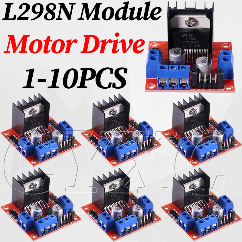 L298N Schrittmotor Treiber Controller Board Dual H Brücke Modul für Smart Car Power MEGA R3 Mega2560