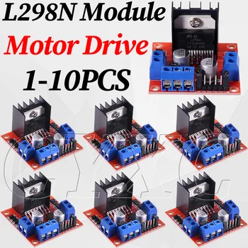 L298N Schrittmotor Treiber Controller Board Dual H Brücke Modul für Smart Car Power MEGA R3 Mega2560