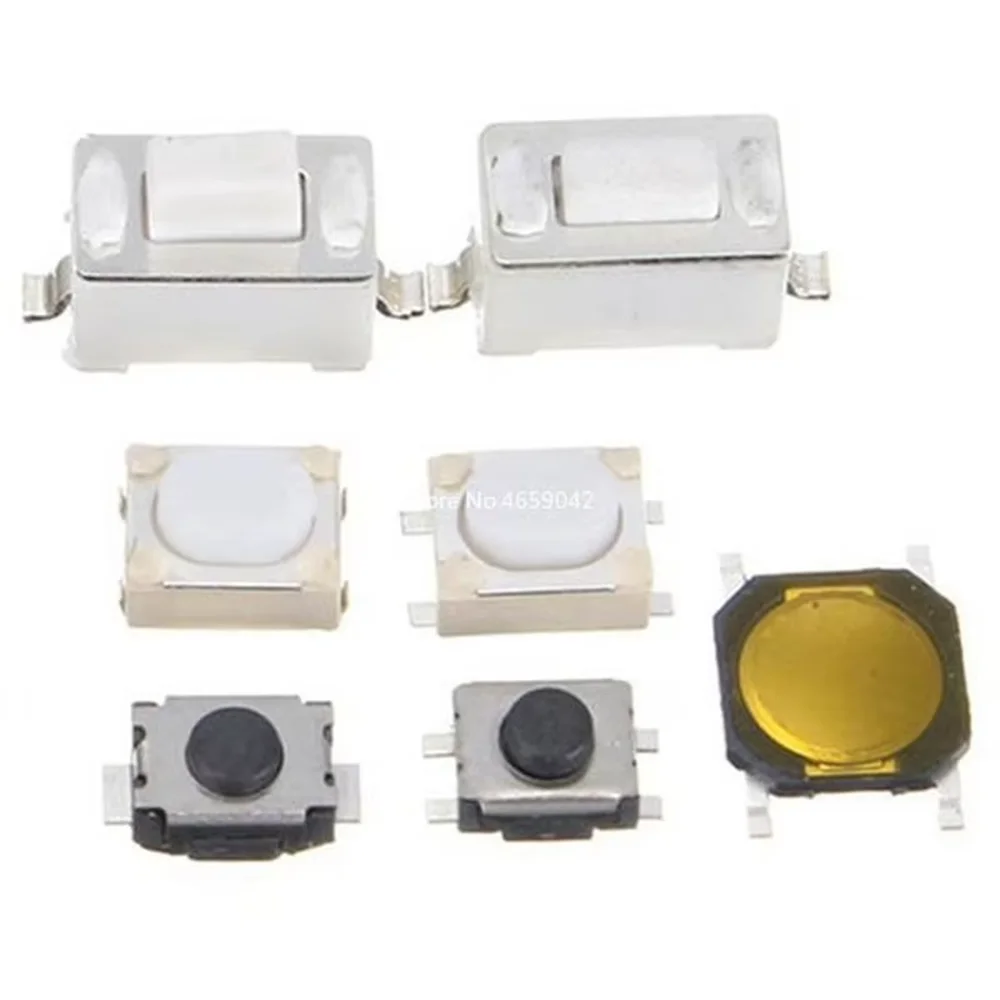 10-Werte-Mikro-Moment-Tastschalter 3x4x2mm 3x4x2,5mm (100 Stück) – Bild 5