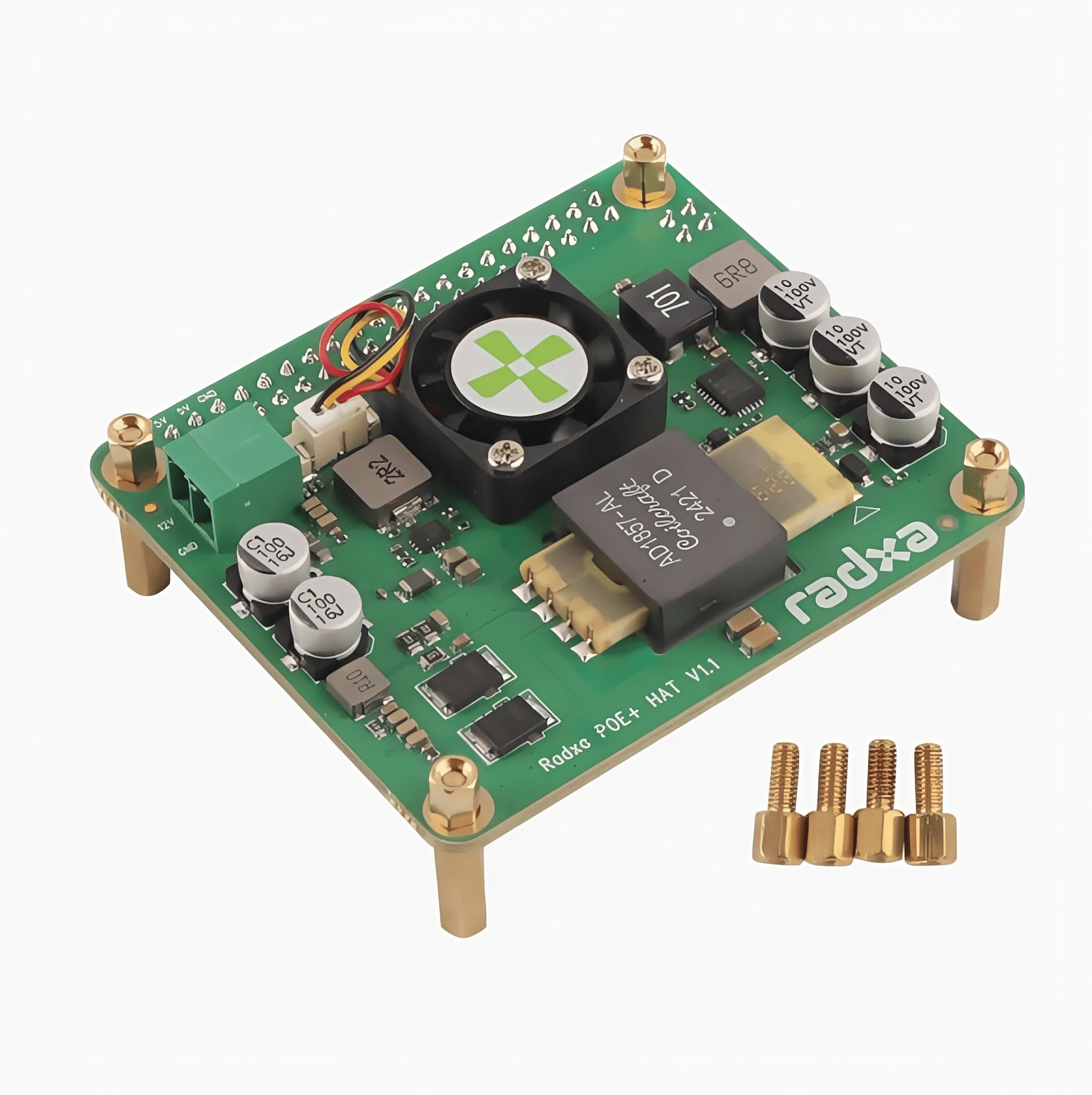 Radxa 25W POE Ethernet-Stromversorgungsmodul unterstützt ROCK 5B+/3 – Bild 5