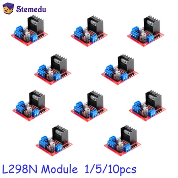 L298N Motorsteuerungsplatine L298 Modul für Arduino Dual H-Brücke DC Schrittmotor Smart Car Roboter