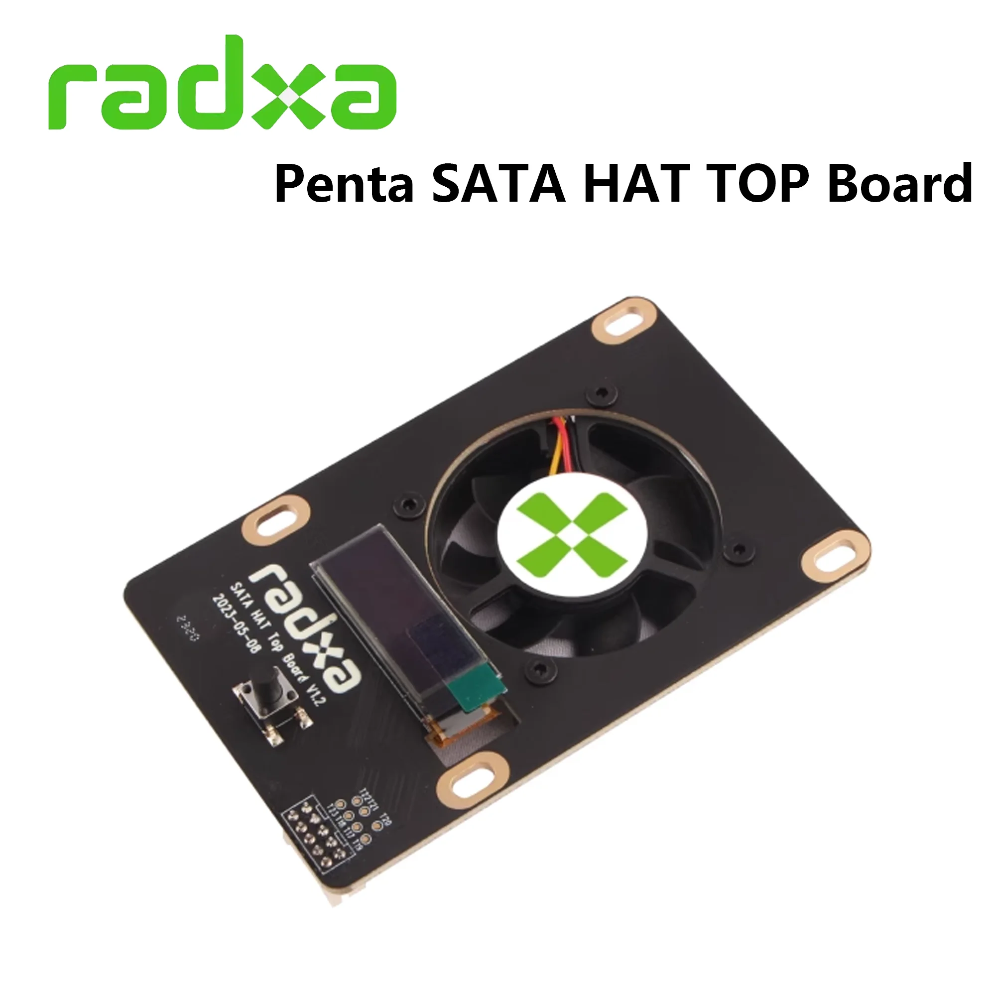Penta SATA HAT TOP Board optional Radxa Penta SATA HAT für Raspberry – Bild 4