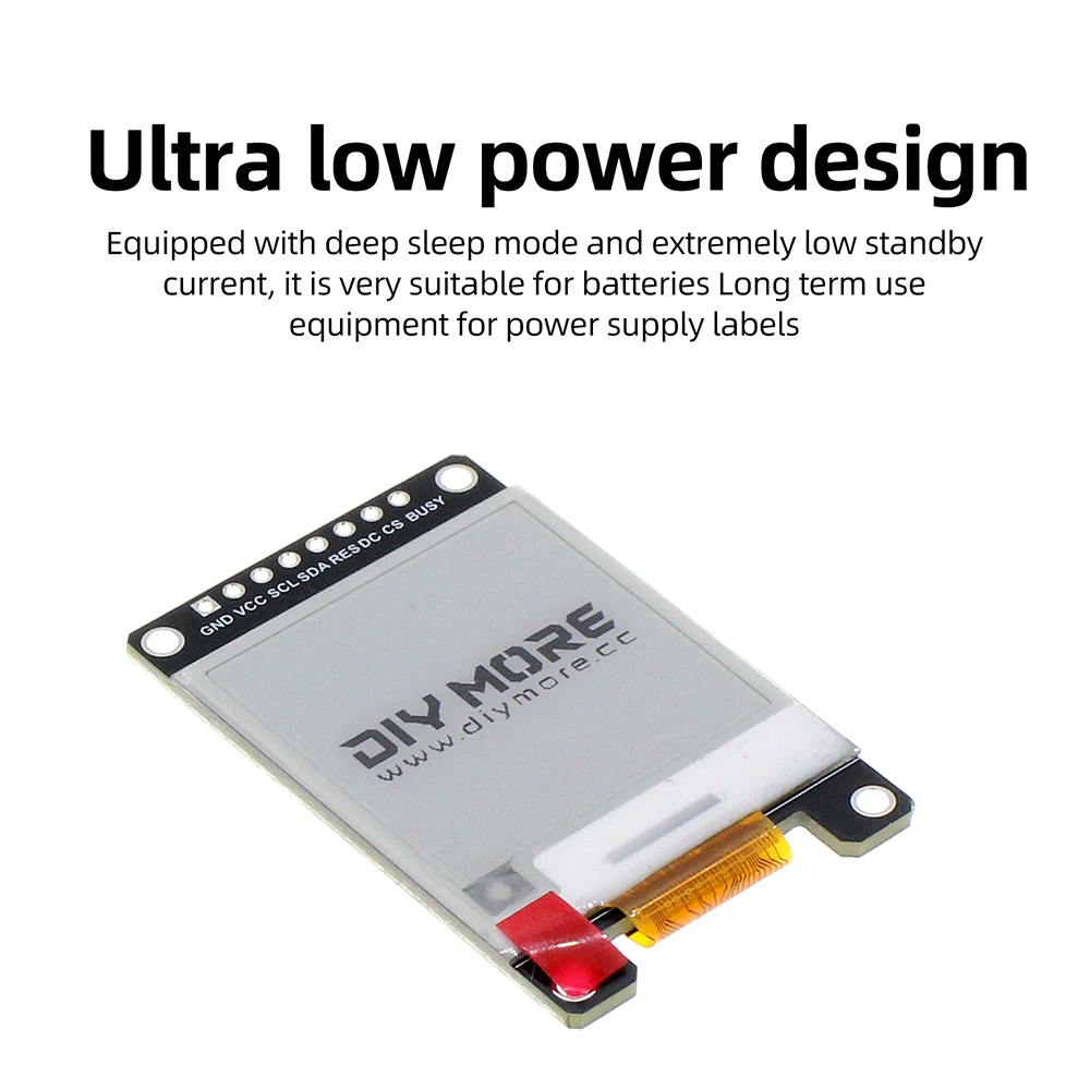 1,54 Zoll E-Paper-Displaymodul 152x152 SPI SSD1680 E-Ink-Bildschirm – Bild 3