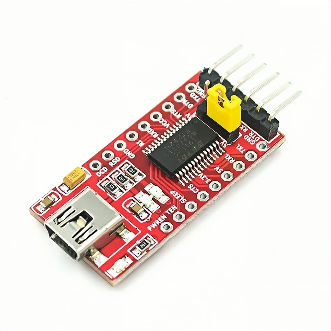 FT232RL FT232 FTDI USB 3.3V 5.5V zu TTL Serieller Adapter-Modul für Arduino FT232 Pro Mini Port USB zu TTL 232