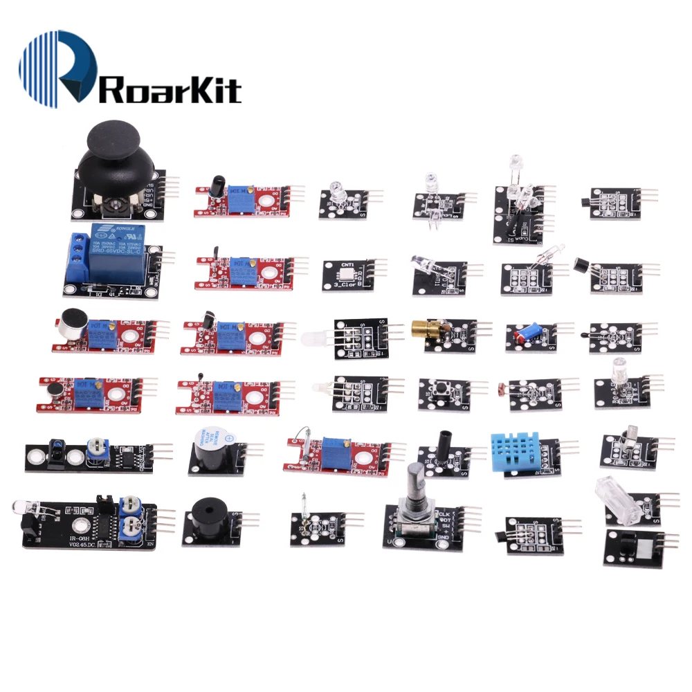 45 in 1 Sensor module für Arduino Starter Kit besser als 37 in 1 – Bild 5