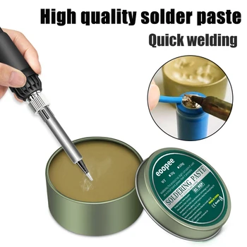 10 g/30 g/100 g Lötpaste Kolophoniumflussmittel bleifrei leicht zu löten Lötkolben Reparatur Eisenblech