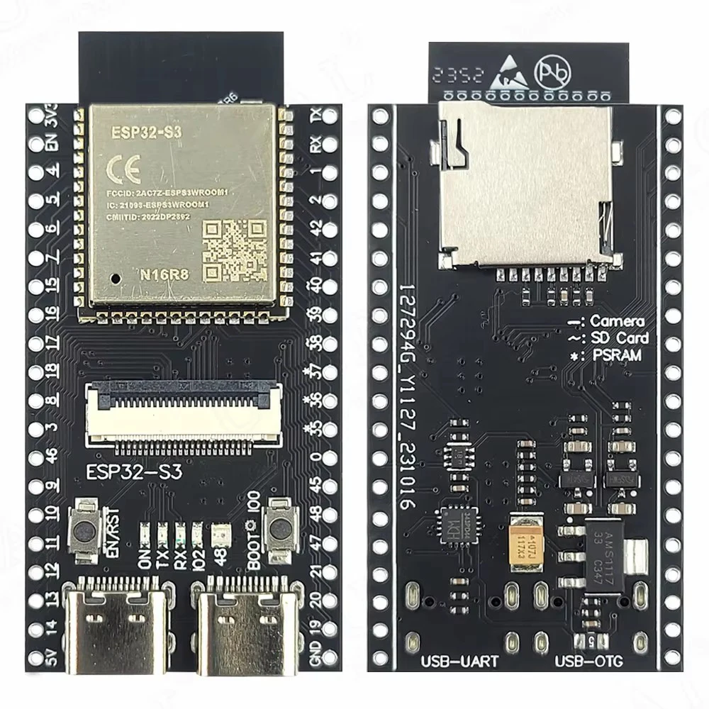 ESP32 S3 N16R8 CAM Entwicklungsboard 2.4G Wifi BT Kameramodul – Bild 2
