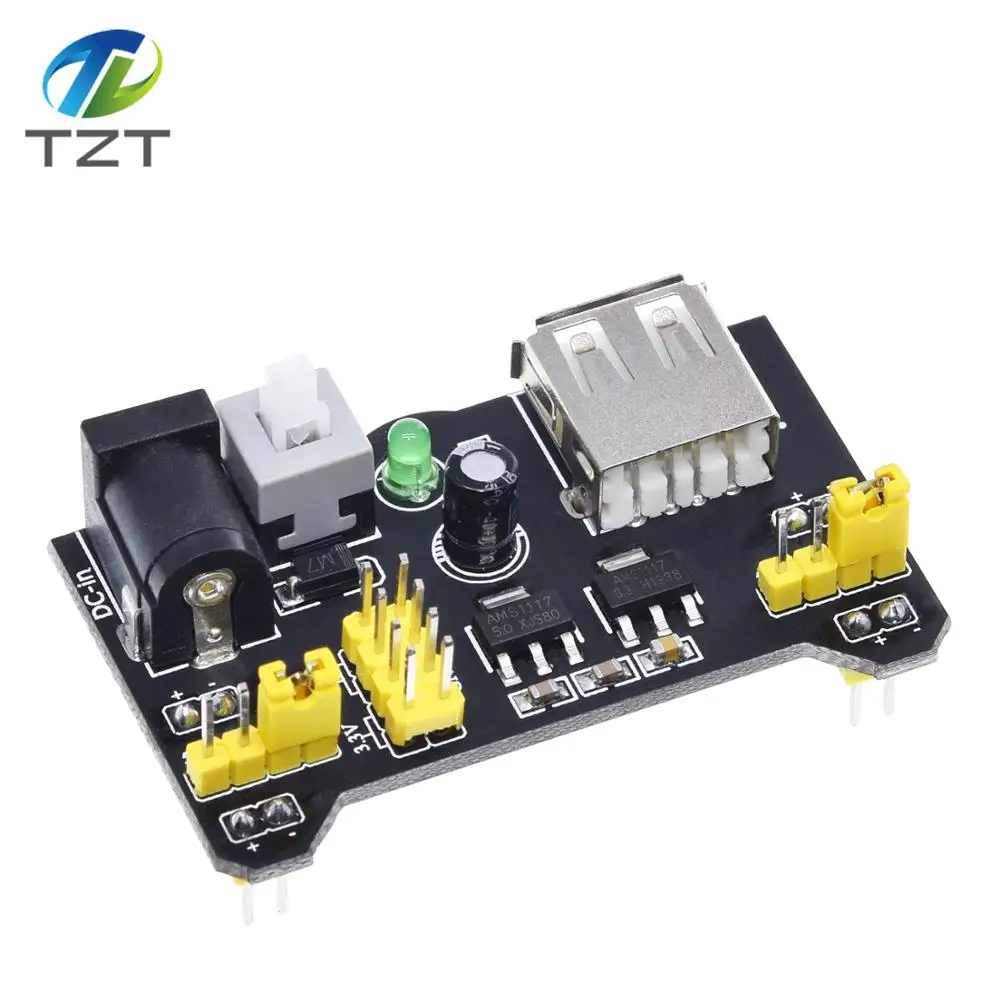 MB102 Breadboard Netzteil Modul 3,3 V 5V Für Arduino Solderless Brot – Bild 4