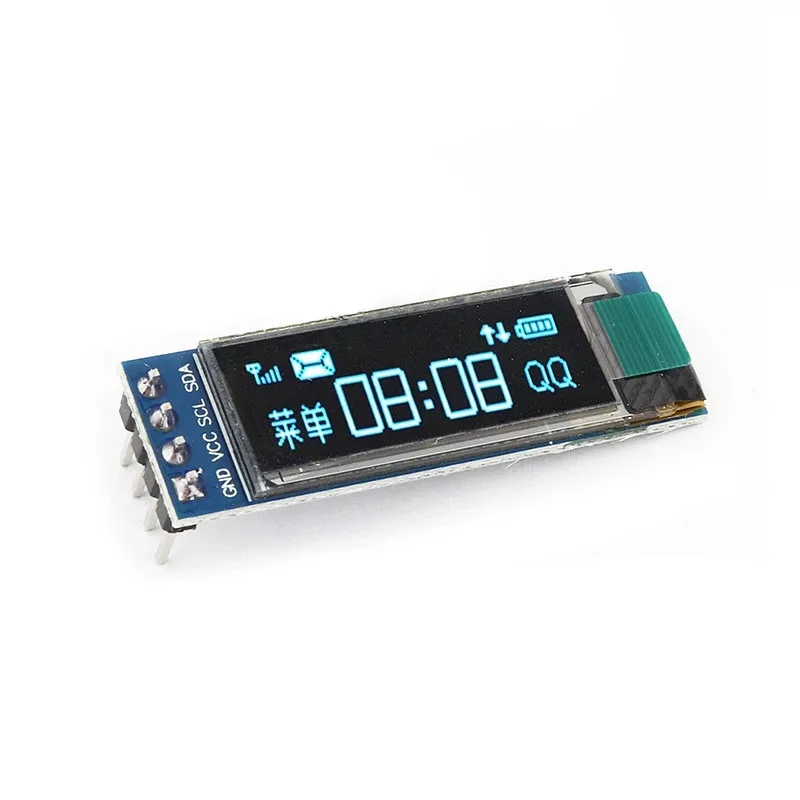 0,91 inch OLED modul 0.91 "weiß/Blau OLED 128X32 OLED LCD LED SSD1306 – Bild 5