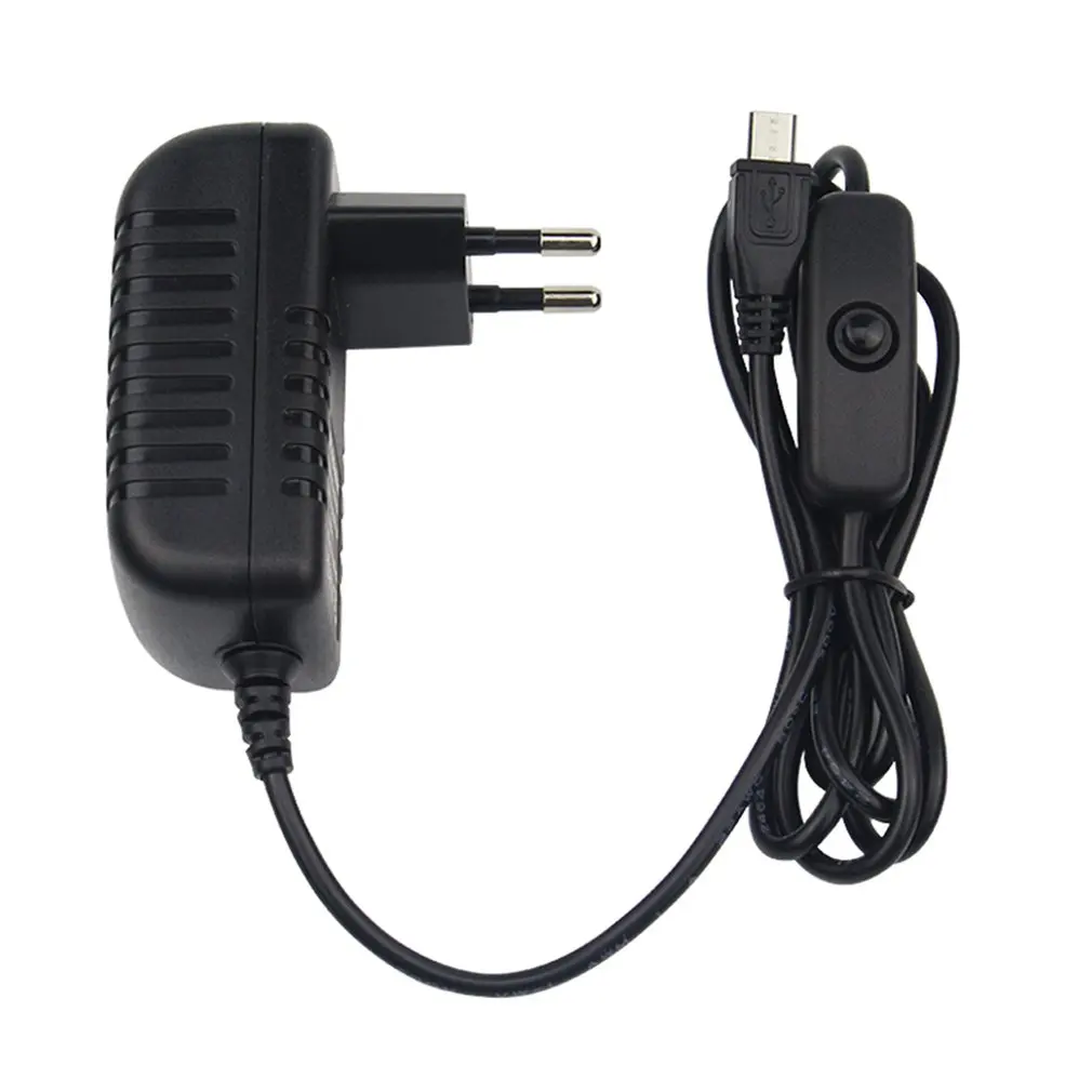 5V 3A EU-Stecker Netzteil Ladegerät AC-Adapter Micro-USB-Kabel – Bild 3