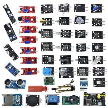 Arduino 45 in 1 Sensoren Module Starter Kit besser als 37in1 Sensor Kit 37 in 1 Sensor Kit UNO R3 MEGA2560