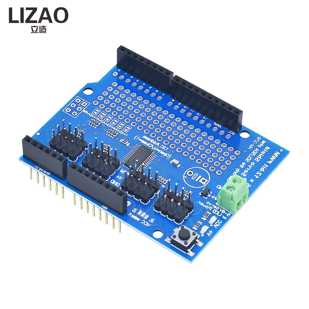 LIZAO 16-Kanal PCA9685 12-Bit PWM Servo-Motortreiber I2C – Bild 4