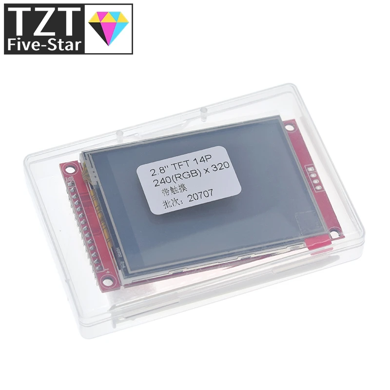 240x320 2,8" SPI TFT LCD Touch Panel Serielles Portmodul mit PBC – Bild 6