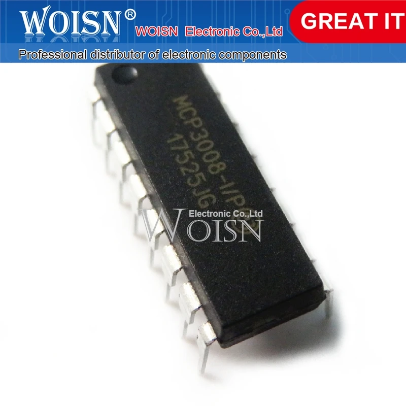 MCP3008-I/P MCP3008 DIP-16