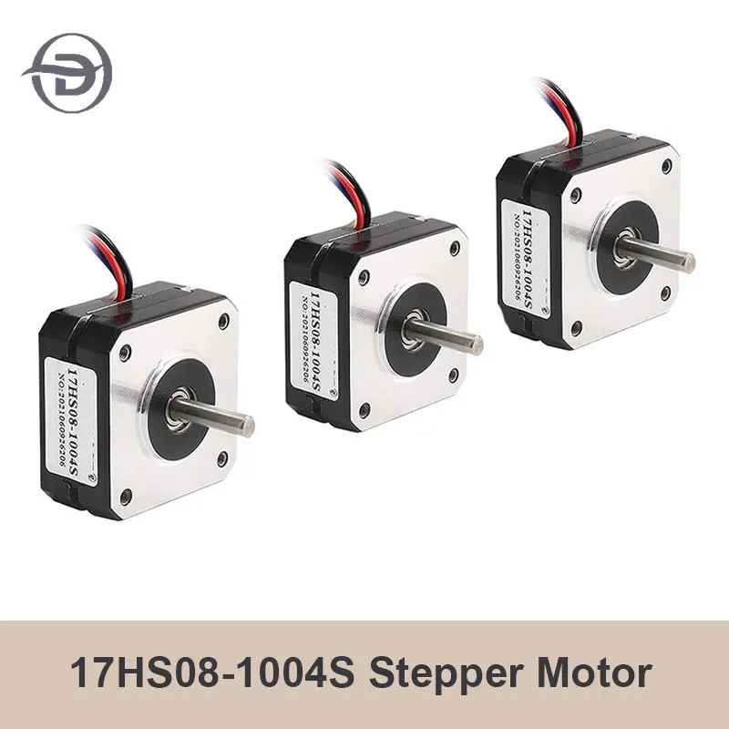 Nema17 Schrittmotor 20mm 1A 16N.cm 42 Kurzschrittmotor 4-Leiter 17HS08-1004S für CNC-Extruder 3D-Drucker Motor