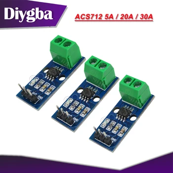 Acs712 acs724 Modul 5a 20a 30a Bereich Stromer kennung karte Halls trom sensor 05b
