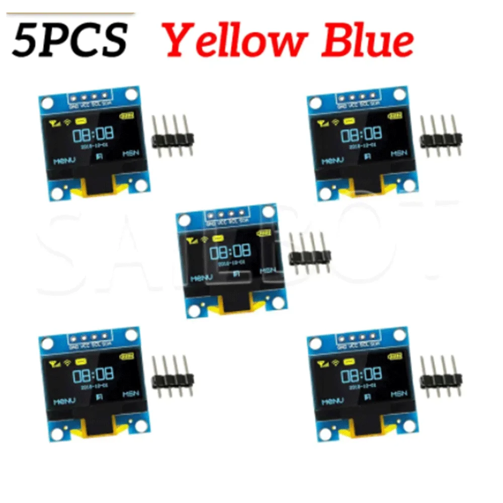 0,96' OLED-Display-Modul 128x64 SSD1306 I2C kompatibel mit Arduino – Bild 6
