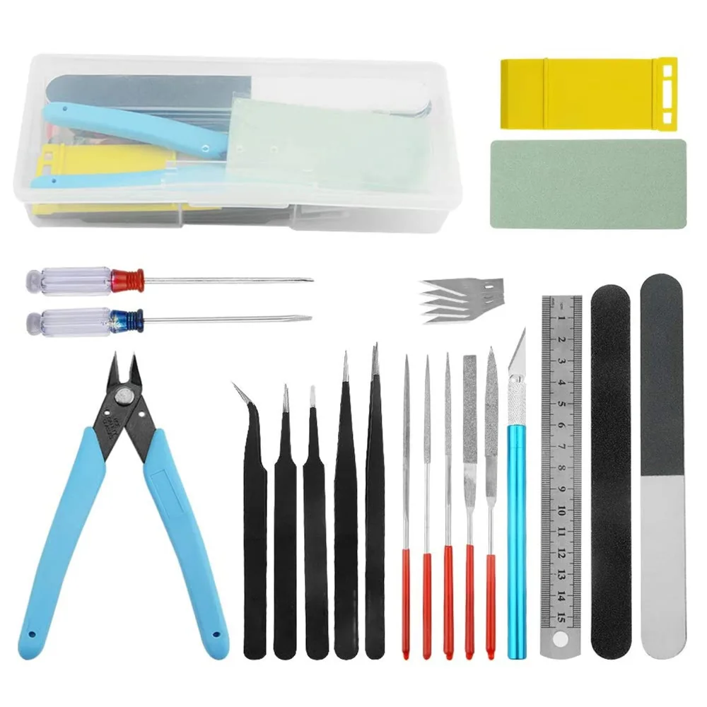 Modellbau-Grundwerkzeuge Handgefertigtes Modellauto Hobby-Bau Reparatur- und Montagewerkzeuge Starter-Kit