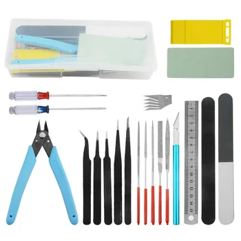 Modellbau-Grundwerkzeuge Handgefertigtes Modellauto Hobby-Bau Reparatur- und Montagewerkzeuge Starter-Kit