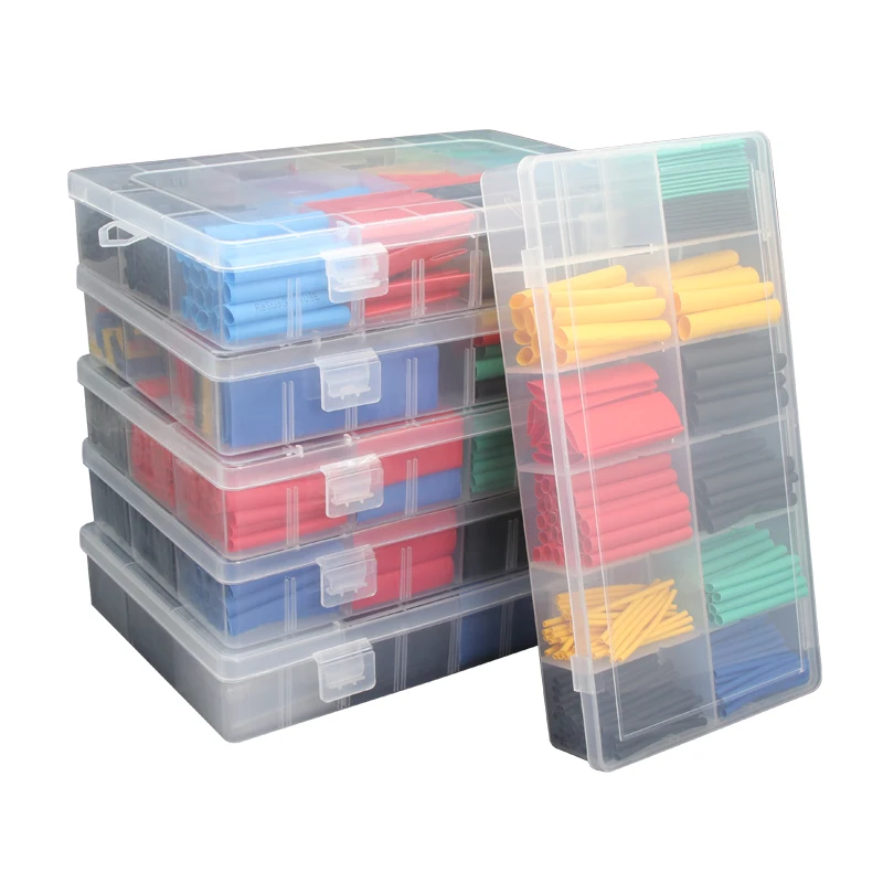 2:1/ 3:1/4:1 Schrumpfschlauch-Set 73~900 Stück Schrumpfschlauch-Kit – Bild 5
