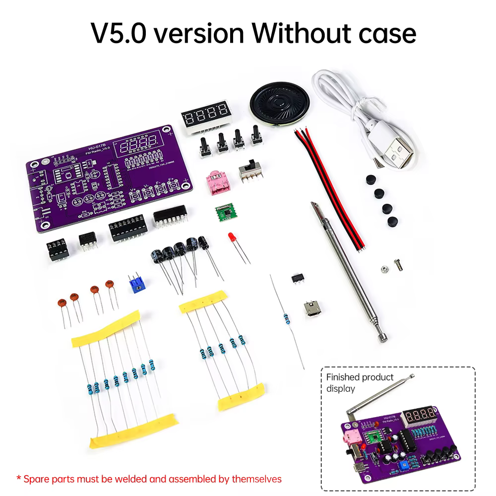 DIY FM Radio Elektronische Kit 87-108 MHz Einstellbare Frequenz – Bild 6