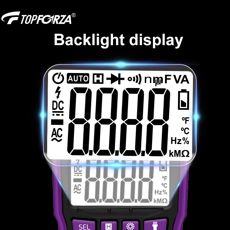 Digitales Multimeter True RMS 5999 Messungen mit Auto-Range-Funktion – Bild 5