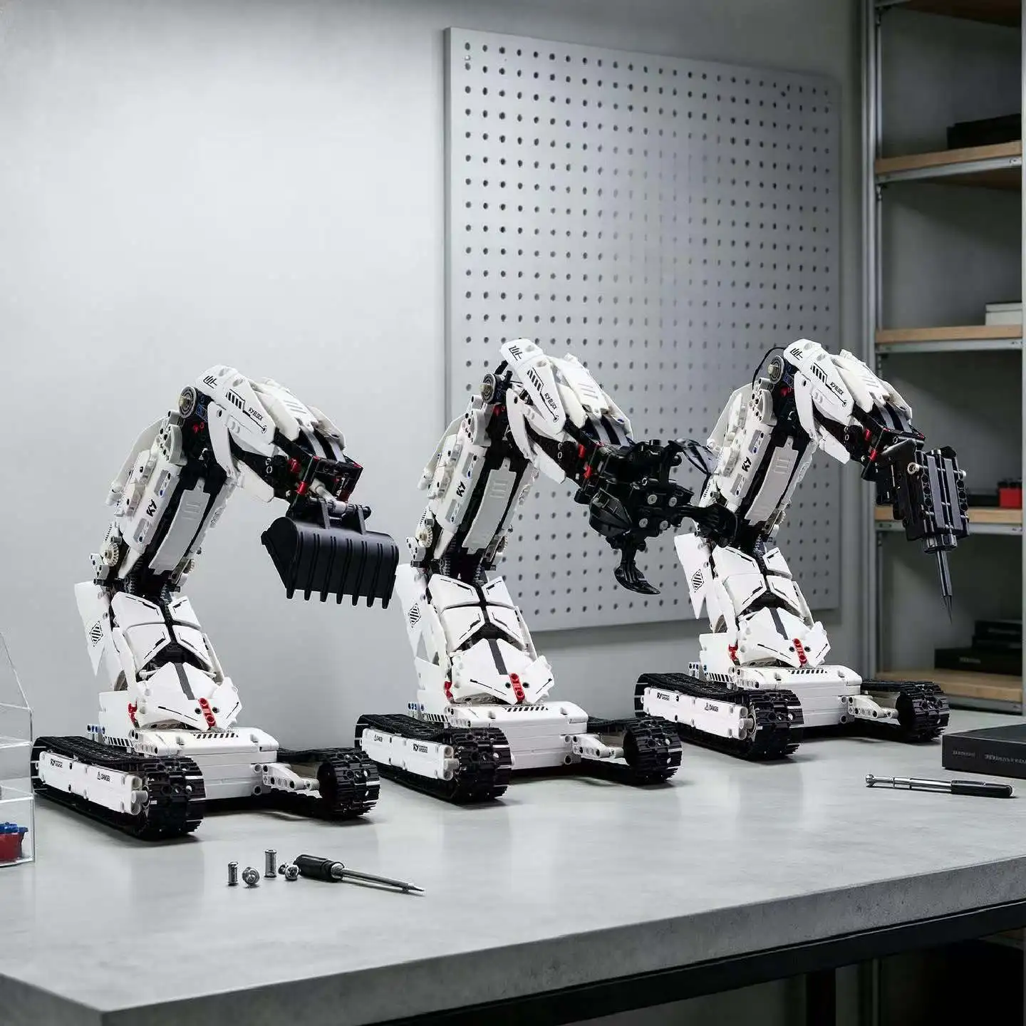 Technischer 3-in-1 Programmierbarer Mechanischer Roboterarm-Bausatz – Bild 5