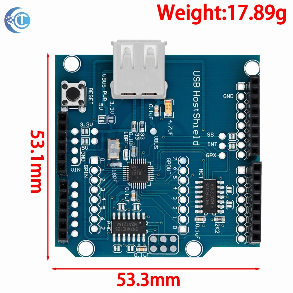 USB Host Shield 2.0 für Arduino UNO MEGA ADK kompatibel für Android – Bild 3