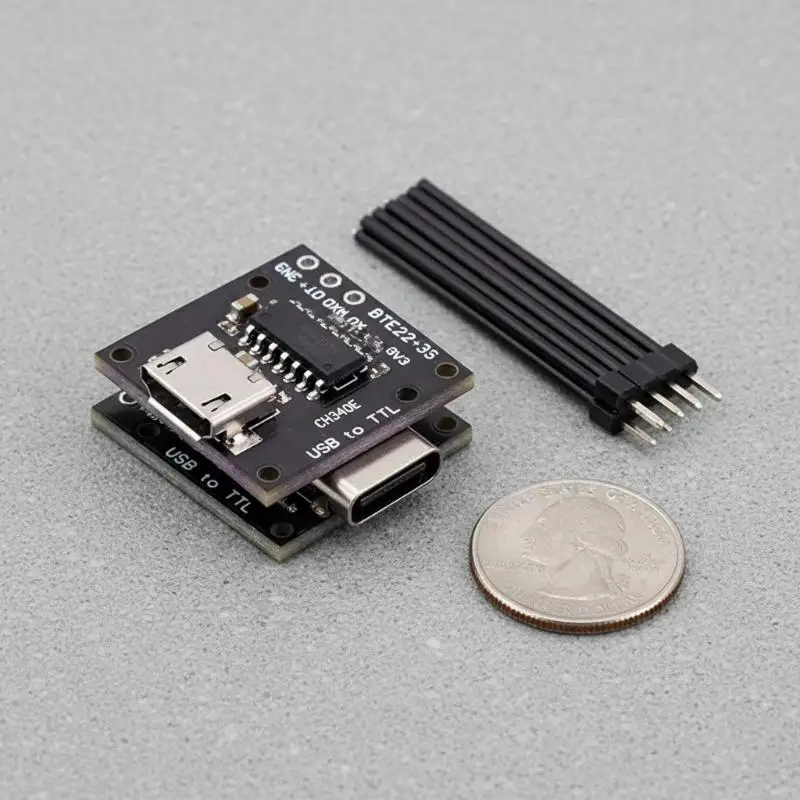 CH340E CH9340C USB-zu-TTL-Adapter Pro Mini Downloader-Kabel ersetzt CH340G CH340N. Stabile Datenübertragung