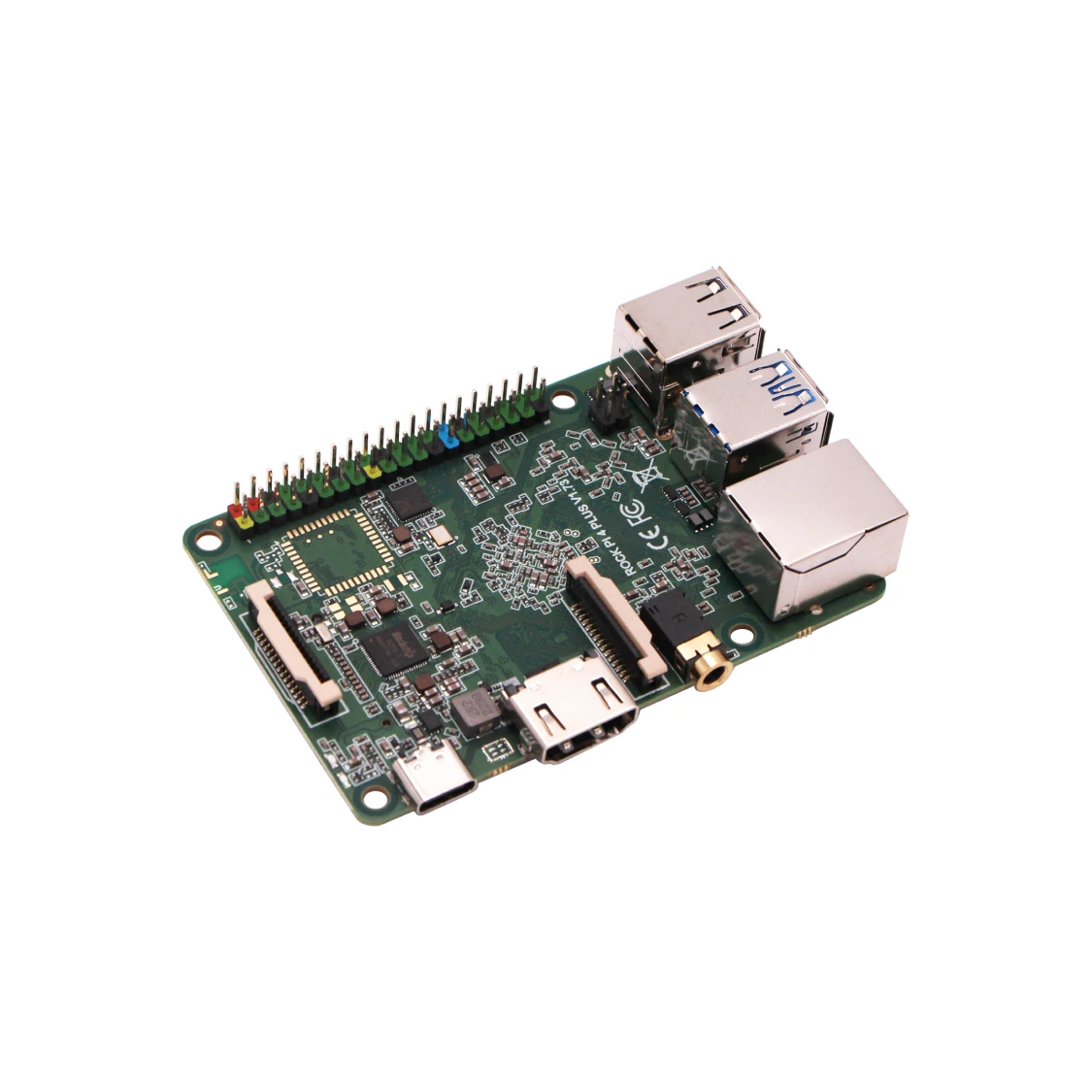 Radxa ROCK 4A+, Einplatinen-Computer, 6-Kern-CPU SBC, HDMI – Bild 2