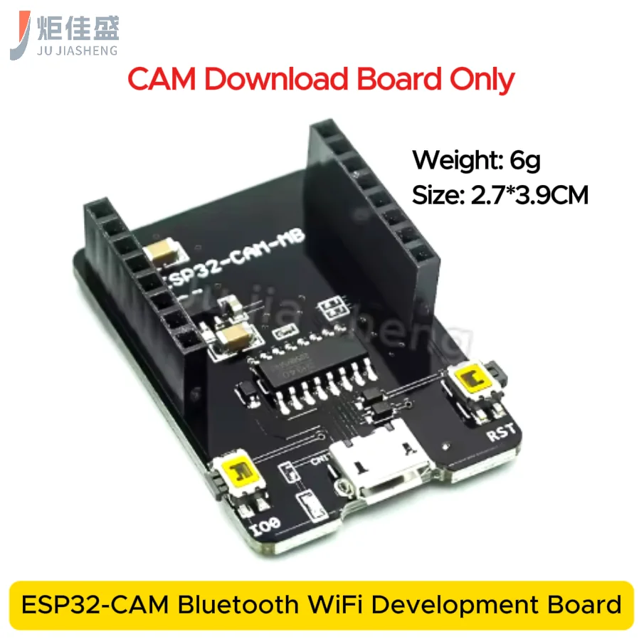 ESP32-CAM WiFi + Bluetooth Kameramodul Entwicklungsboard ESP32 – Bild 4