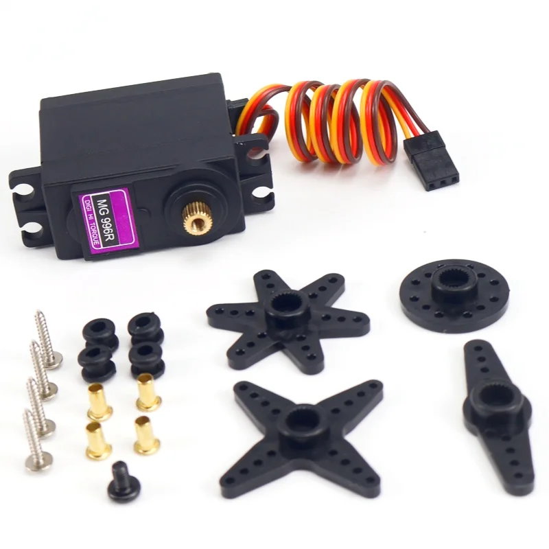 1/2/4 Servos DigitalMG90S MG996R Servo mit Metallgetriebe für RC-Helikopter, Boote, Roboter und Manipulatoren