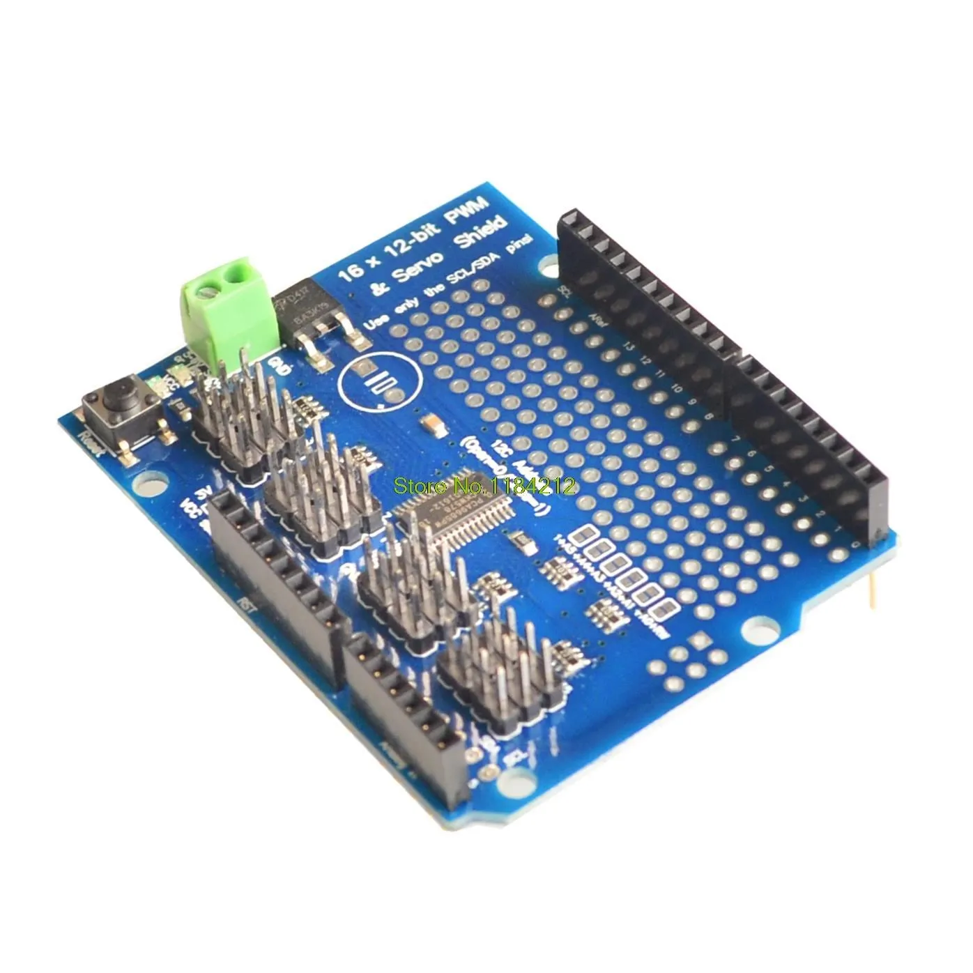 Pca9685 16-Kanal-12-Bit-PWM-Servoantriebsabschirmung platine Gleichstrom motor treiber modul i2c-gesteuerter