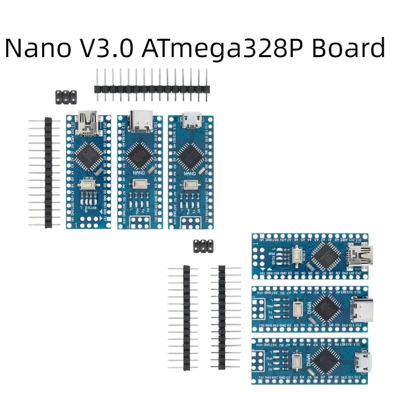 Nano V3.0 ATMEGA328P CH340 Entwicklungsboard Mini Micro – Bild 2