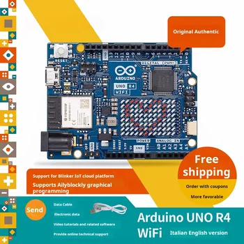 Arduino UNO R4 WiFi ABX00087 Entwicklungsboard ESP32-S3 Bluetooth RA4M1 ARM Cortex-M4 für IoT-Robotik