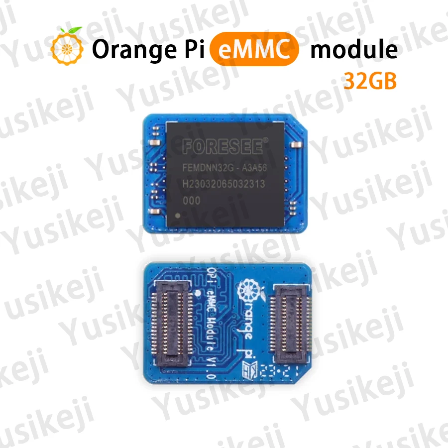 Orange Pi EMMC-Modul 32 GB / 64 GB / 256 GB 3D NAND Schnelle Lese- und Schreibgeschwindigkeiten für Orange Pi