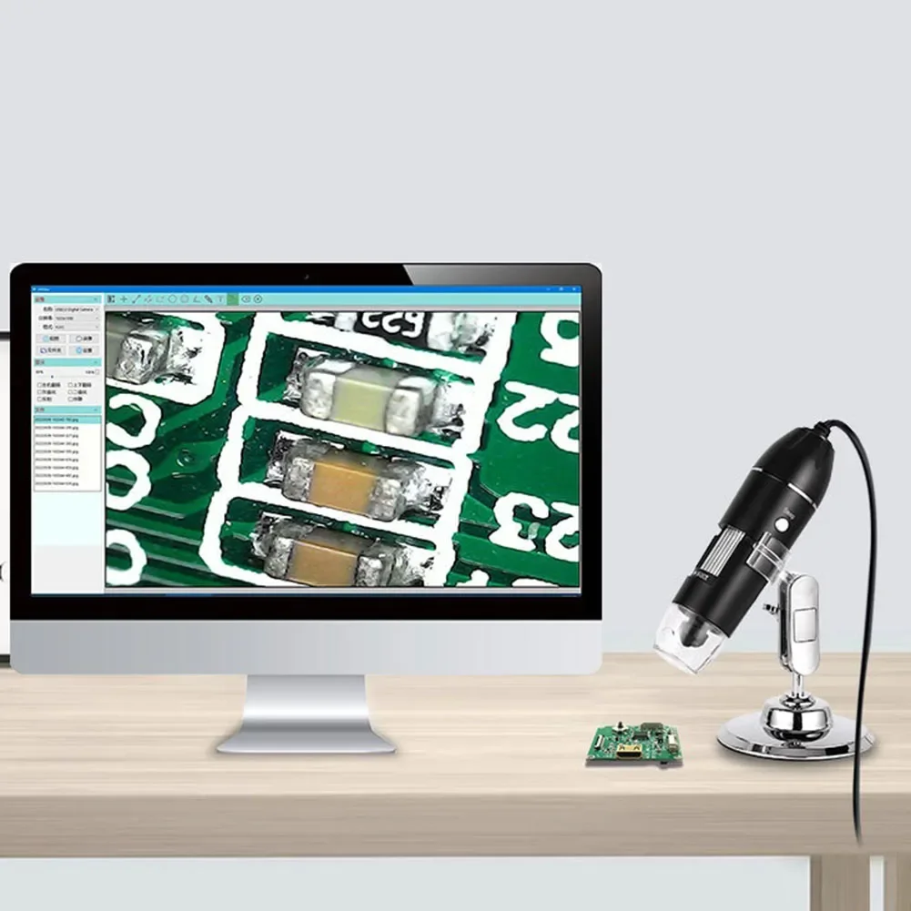 USB elektronisches Mikroskop mit Ständer tragbares elektronisches – Bild 5