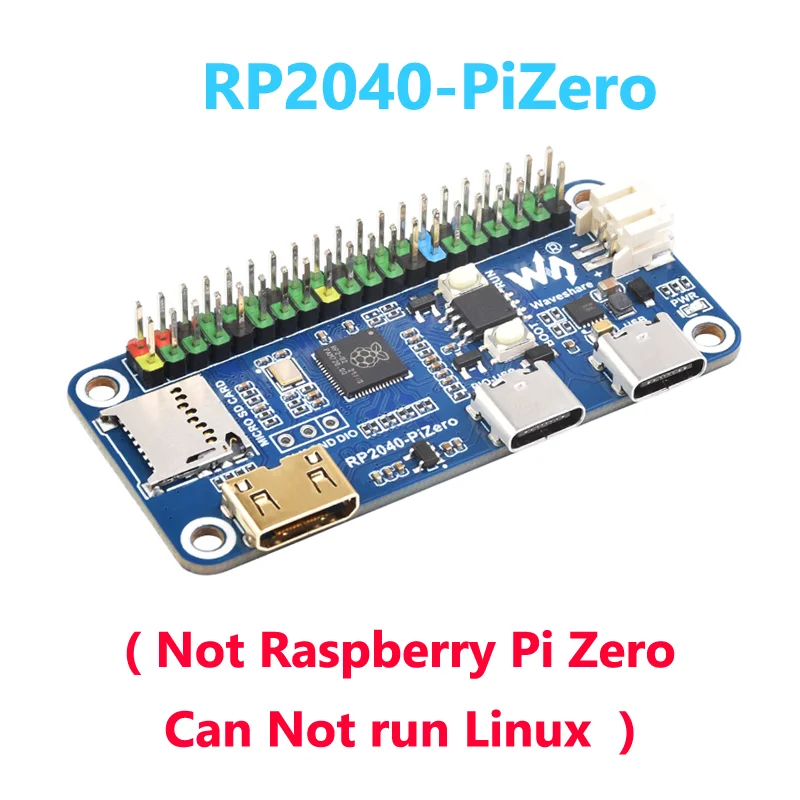 Raspberry Pi RP2040 PiZero Python Programmier- und Entwicklungsboard – Bild 2