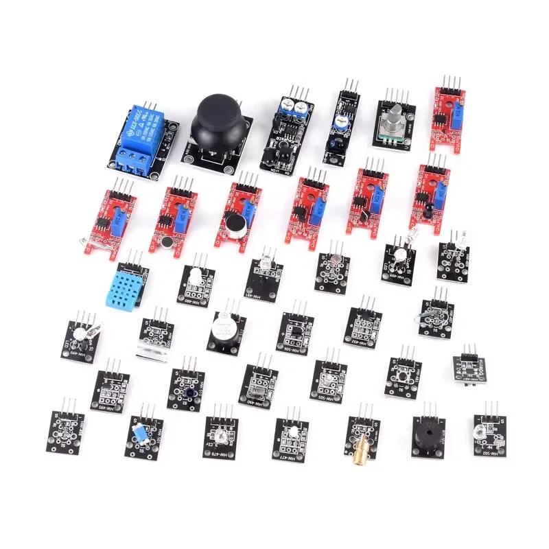 45-in-1 Sensormodule Starter-Kit mit Steckbrett, Jumper-Kabeln, Lern – Bild 6