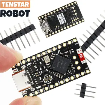 TENSTAR NRF52840 Entwicklungsboard kompatibel mit Nice!Nano V2.0 Bluetooth-Lademanagement Pro Micro NRF52840