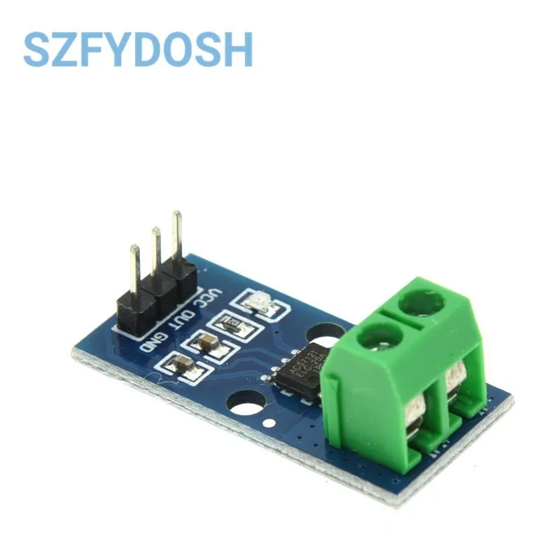 Halls trom sensor modul acs712 Modul 5a 20a 30a Halls trom sensor – Bild 5